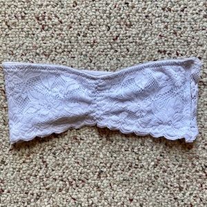 Small White Lacy Bandeau